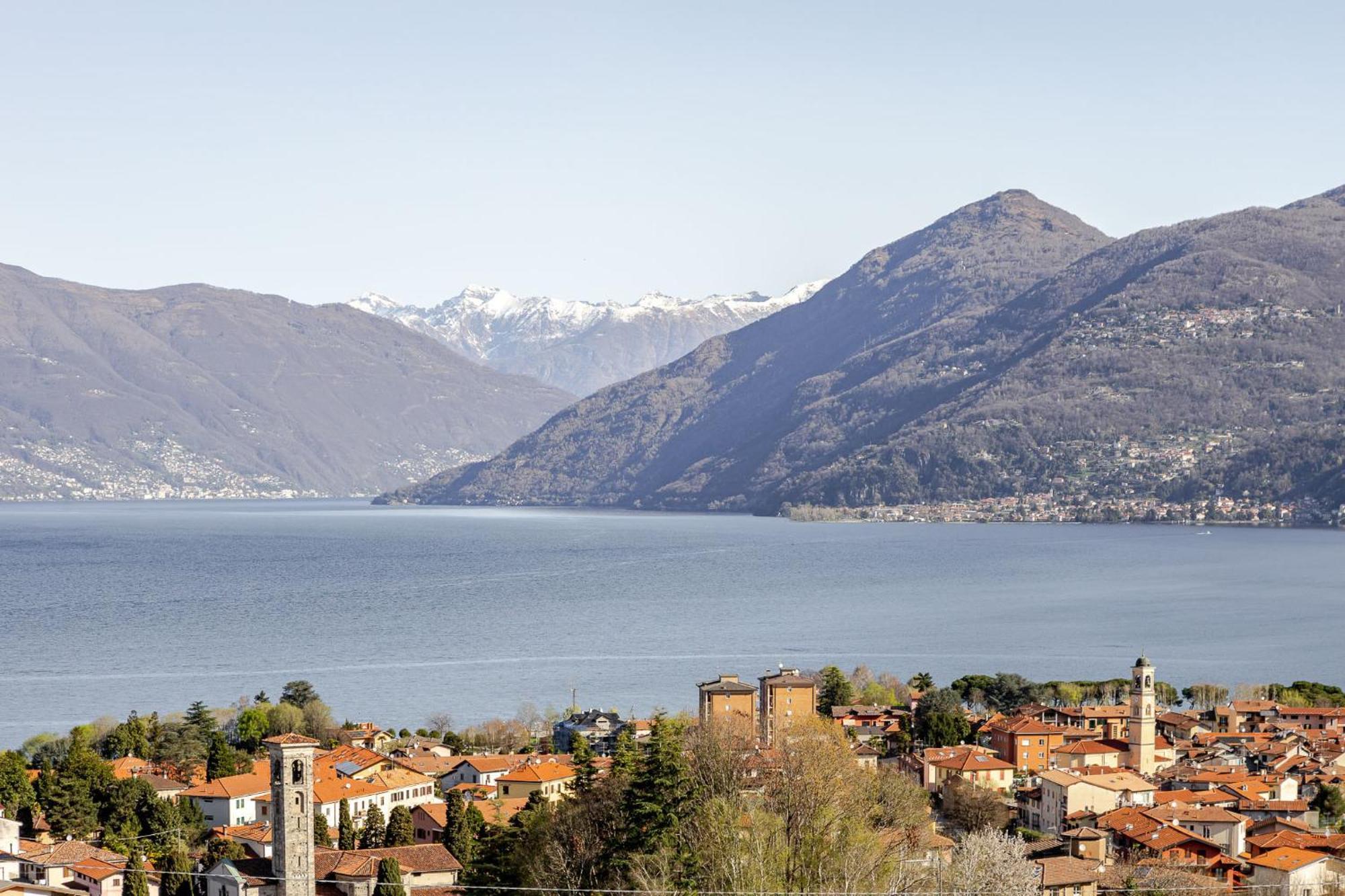 Casa Elena - Bella Vista Lago Germignaga Bagian luar foto